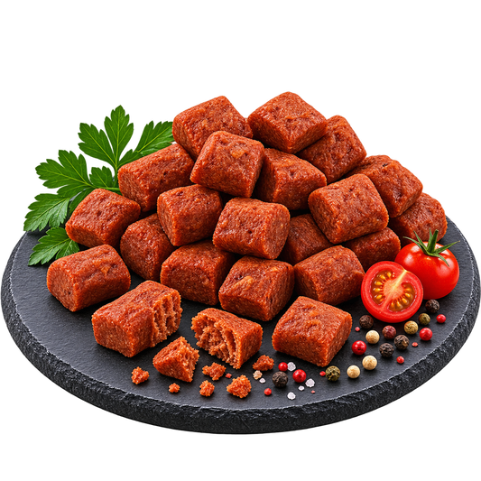 Trainingswürfel 100% Hähnchen - Kalorienarmer Trainingssnack für Hunde Alphadog Nutrition