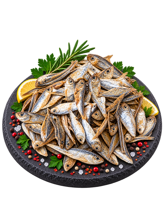 Premium 100% Fisch, getrocknet - Magen Darm Probleme, Allergien Alphadog Nutrition