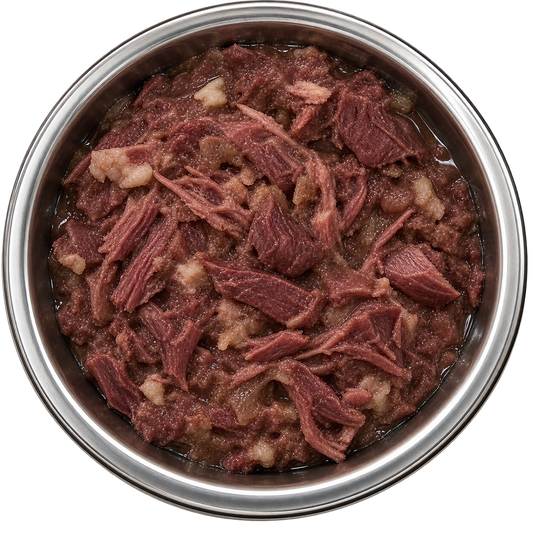 100% Rind PUR Nassfutter, BARF Menü Ergänzungsfuttermittel - Monoprotein, Sensetiv