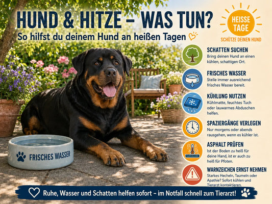 Hitzestress bei Hunden: Praktische Tipps für den Sommer Alphadog Nutrition