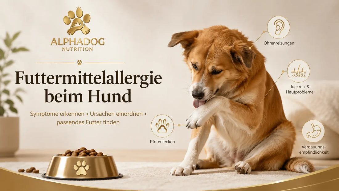 Futtermittelallergie beim Hund: Juckreiz richtig deuten - Alphadog Nutrition Alphadog Nutrition