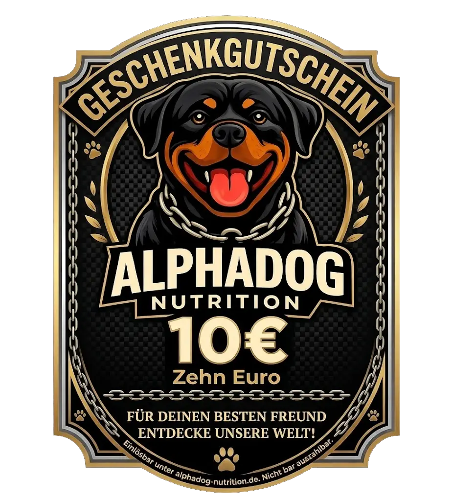 Hundefutter-Gutschein-Das-Last-Minute-Geschenk Alphadog Nutrition