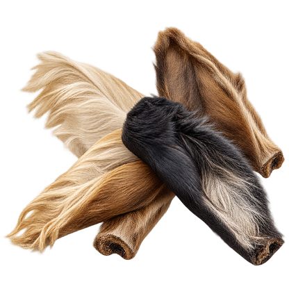 Rinderohr mit Fell XL 100% naturrein - Natur Darmpflege – Breer – von Alphadog Nutrition