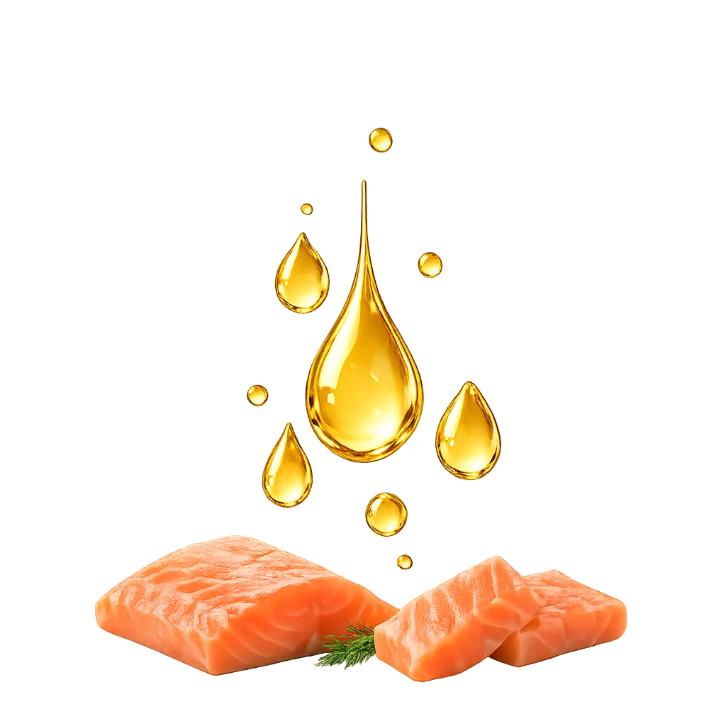Naturreines Lachs-Öl mit Omega-3 & 6 Alphadog Nutrition