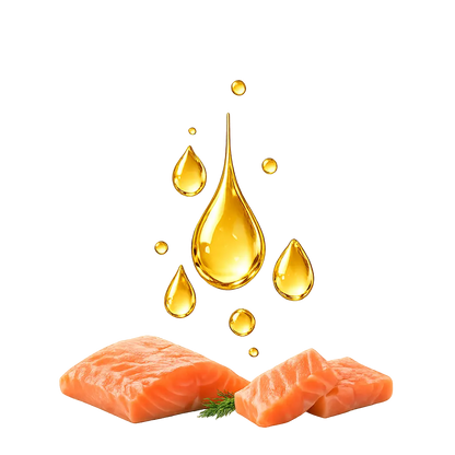 Naturreines Lachs-Öl mit Omega-3 & 6 Alphadog Nutrition