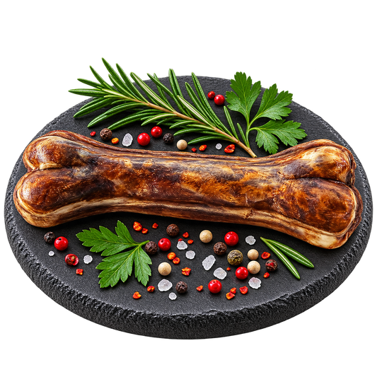 Hirschhautknochen 10 Stück - Zur natürlichen Zahnpflege Alphadog Nutrition