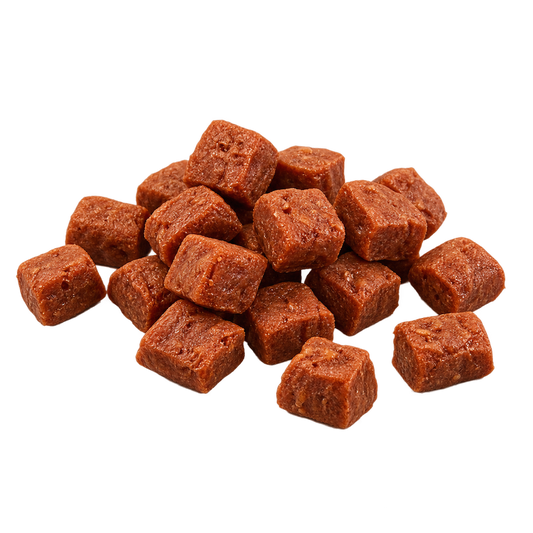 Trainingswürfel 100% Hähnchen - Kalorienarmer Trainingssnack für Hunde – bluefish – von Alphadog Nutrition
