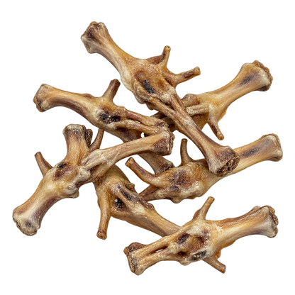 Knusprige Hühnerfüße 100% naturrein Kausnack - Zahngesundheit, Verdauungsprobleme – bluefish – von Alphadog Nutrition