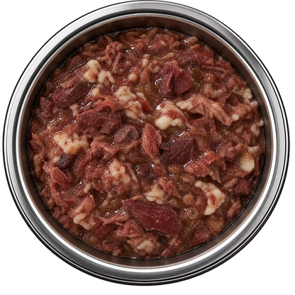 100% Wild PUR Nassfutter, BARF Menü Ergänzungsfuttermittel - Monoprotein, Sensetiv – Tiernahrung Pfaffinger – von Alphadog Nutrition