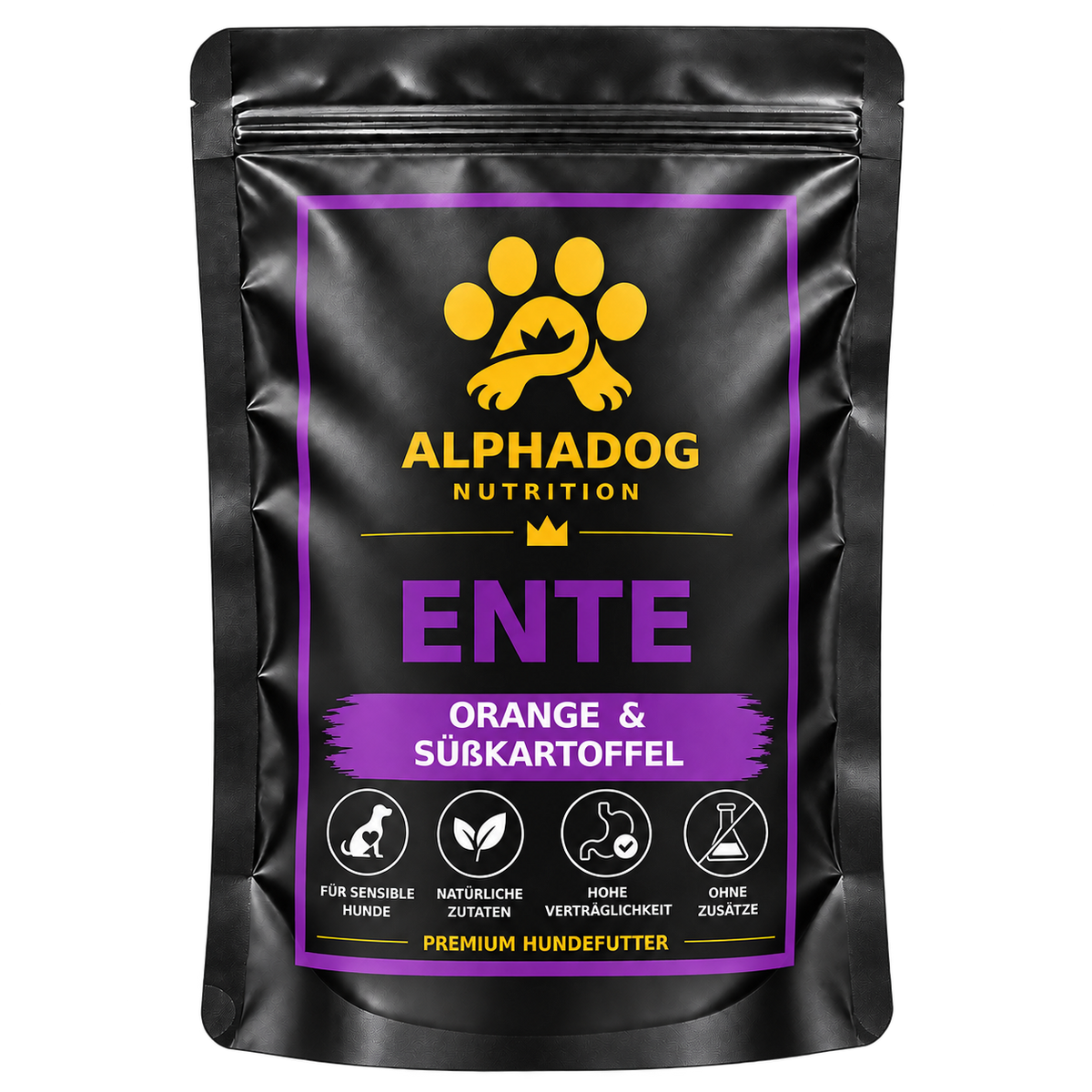 Probierpaket für wählerische Hunde 2kg oder 4kg - Mit Lamm, Rind, Ente, Wild & Lachs – von Alphadog Nutrition