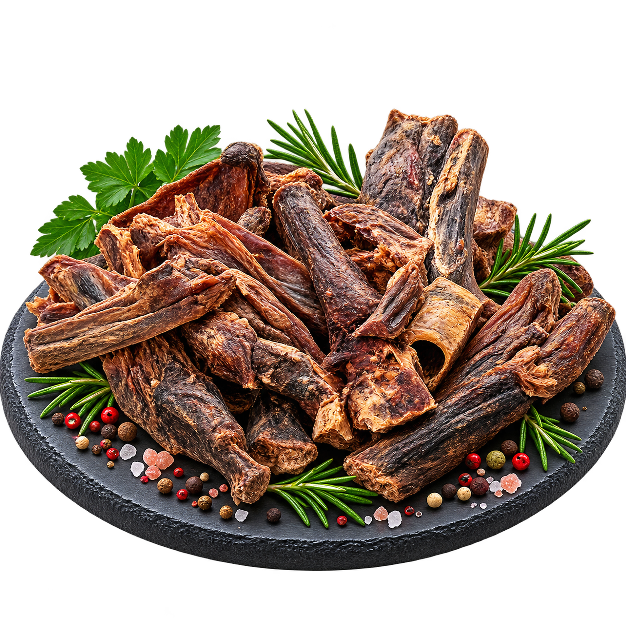 95% Wasserbüffelfleisch mit Kräutern Naturkauartikel für Hunde - Verdauungsprobleme, Allergien Alphadog Nutrition