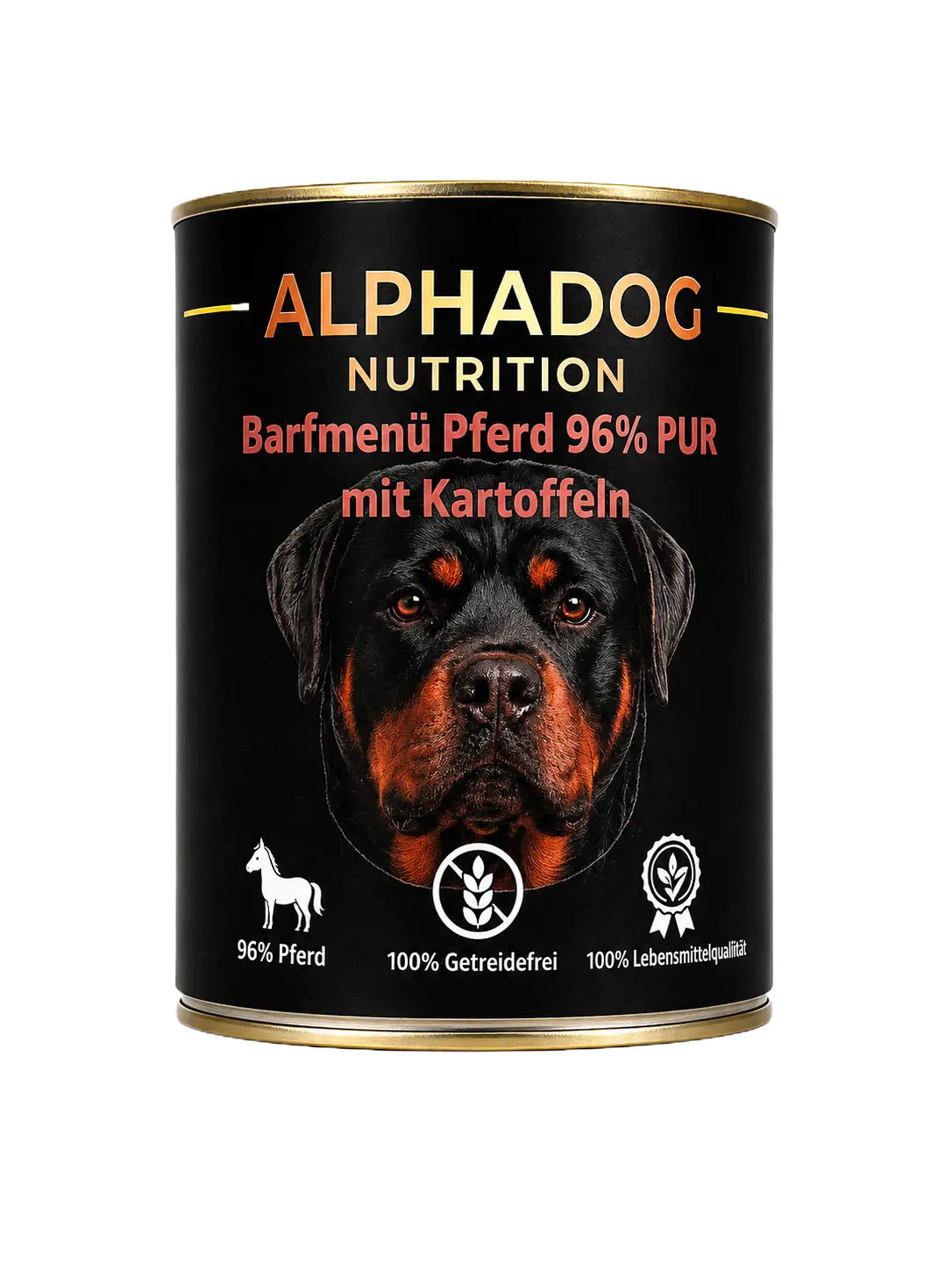 Premium Sensitiv 94% Pferd mit Kartoffeln - Schonkost Alphadog Nutrition