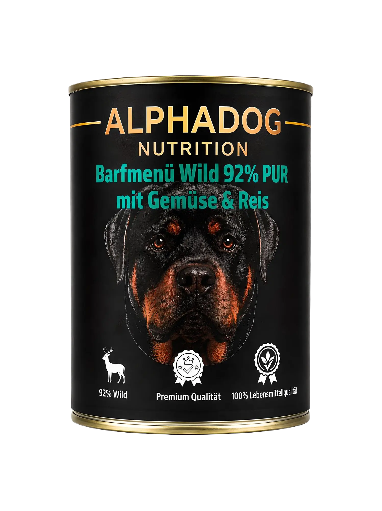 Premium Sensitiv 91% Wild mit Gemüse & Reis - Verdauung Alphadog Nutrition