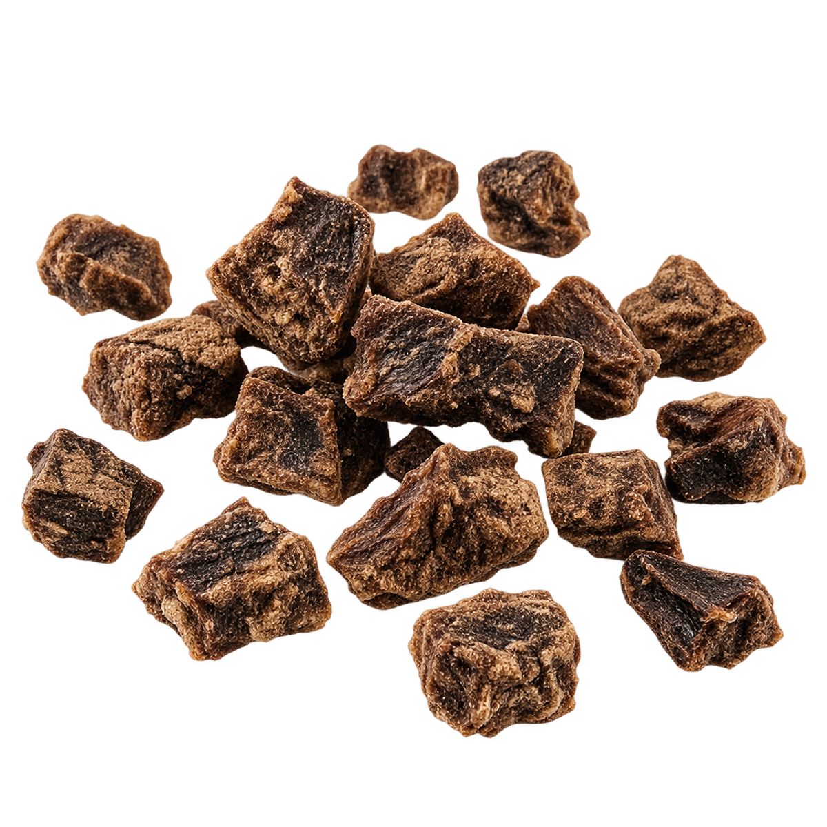 Trainingssnack Rinderlungenwürfel 1x1cm - Krümelfreie Trainingsleckerli aus Rind & Leber – bluefish – von Alphadog Nutrition