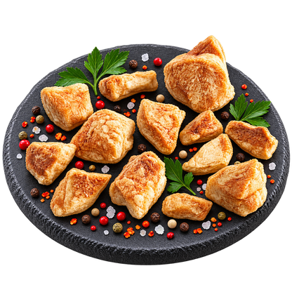 100% Lachsfilet getrocknet - Getreidefreier Gourmet Snack für sensible Tiere Alphadog Nutrition