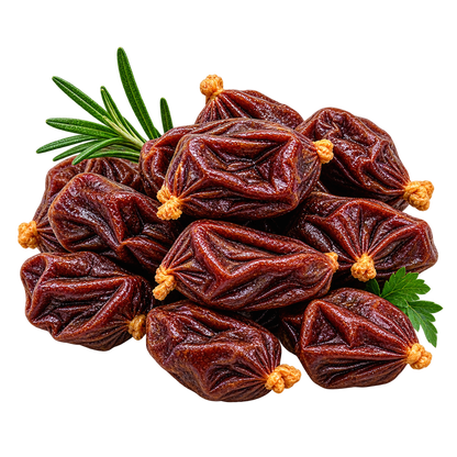 Pferde Trainingswürstchen 96% Muskelfleisch – Hypoallergener Trainingssnack für sensible Hunde – von Alphadog Nutrition
