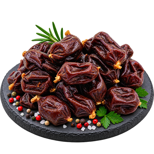 Pferde Trainingswürstchen 96% Muskelfleisch – Hypoallergener Trainingssnack für sensible Hunde – von Alphadog Nutrition