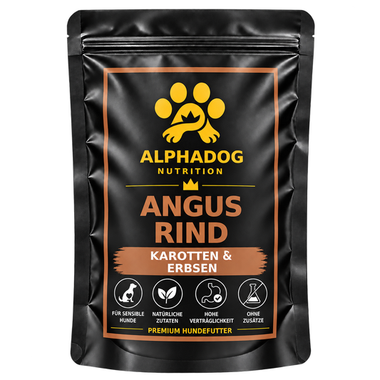 Probierpaket für wählerische Hunde 2kg oder 4kg - Mit Lamm, Rind, Ente, Wild & Lachs – von Alphadog Nutrition