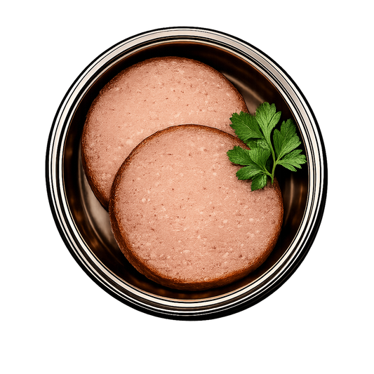 97% Entenfleisch PUR Ergänzungsmittel - BARF Trainingswurst Alphadog Nutrition