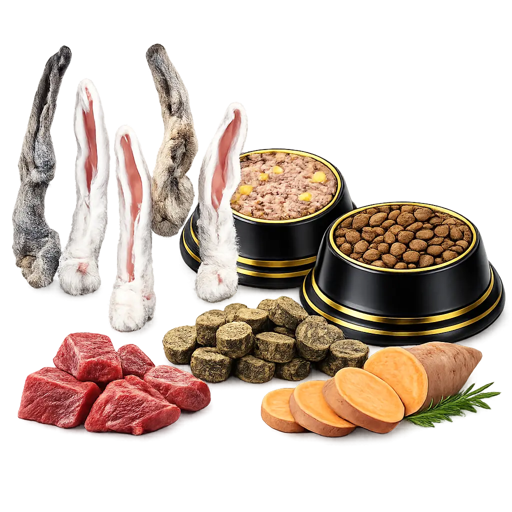 Schutz- & Vital-Bundle, Pferd, Ente & Kaninchen Alphadog