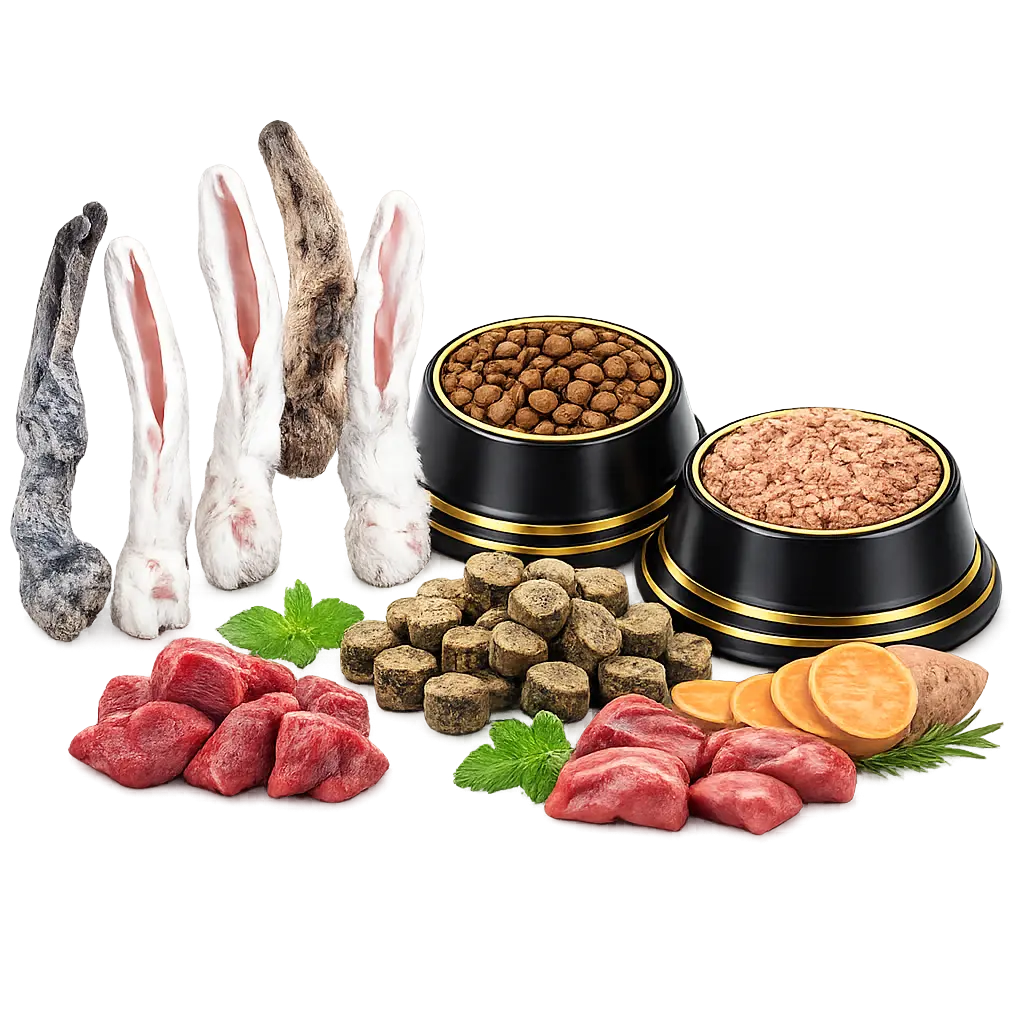 Gourmet Kennenlern-Bundle, Rind, Lamm & Kaninchen Alphadog