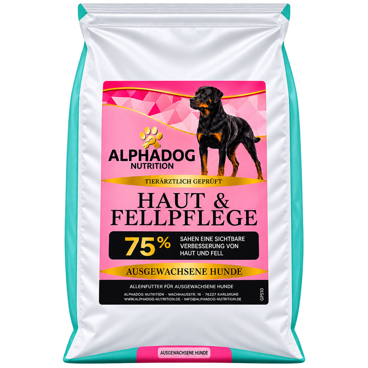 Gastrointestinal- / Verdauungspflege, ganzheitliche Unterstützung - Magen, Darm und Wohlbefinden Alphadog Nutrition