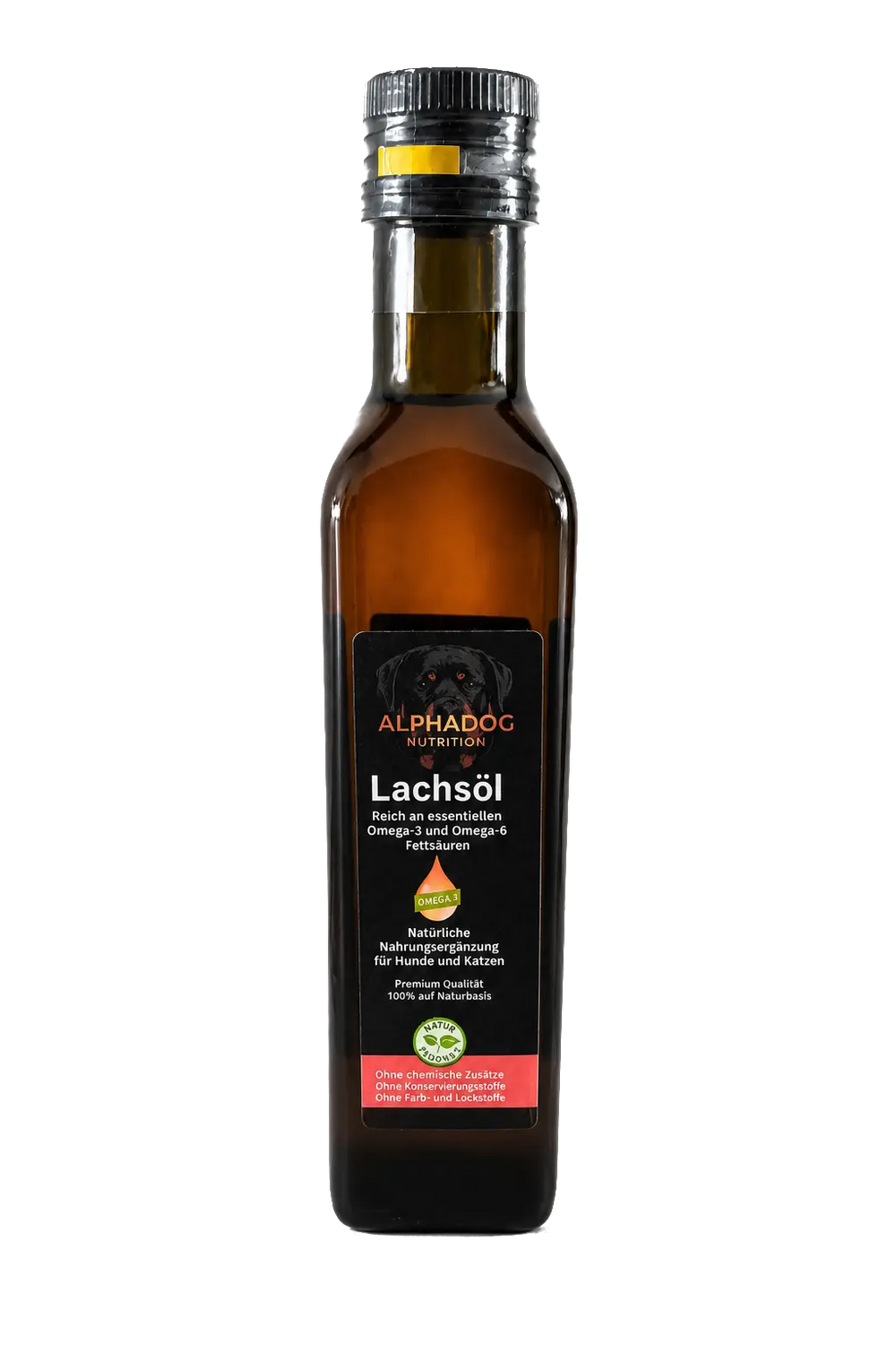 Naturreines Lachsöl von Alphadog Nutrition