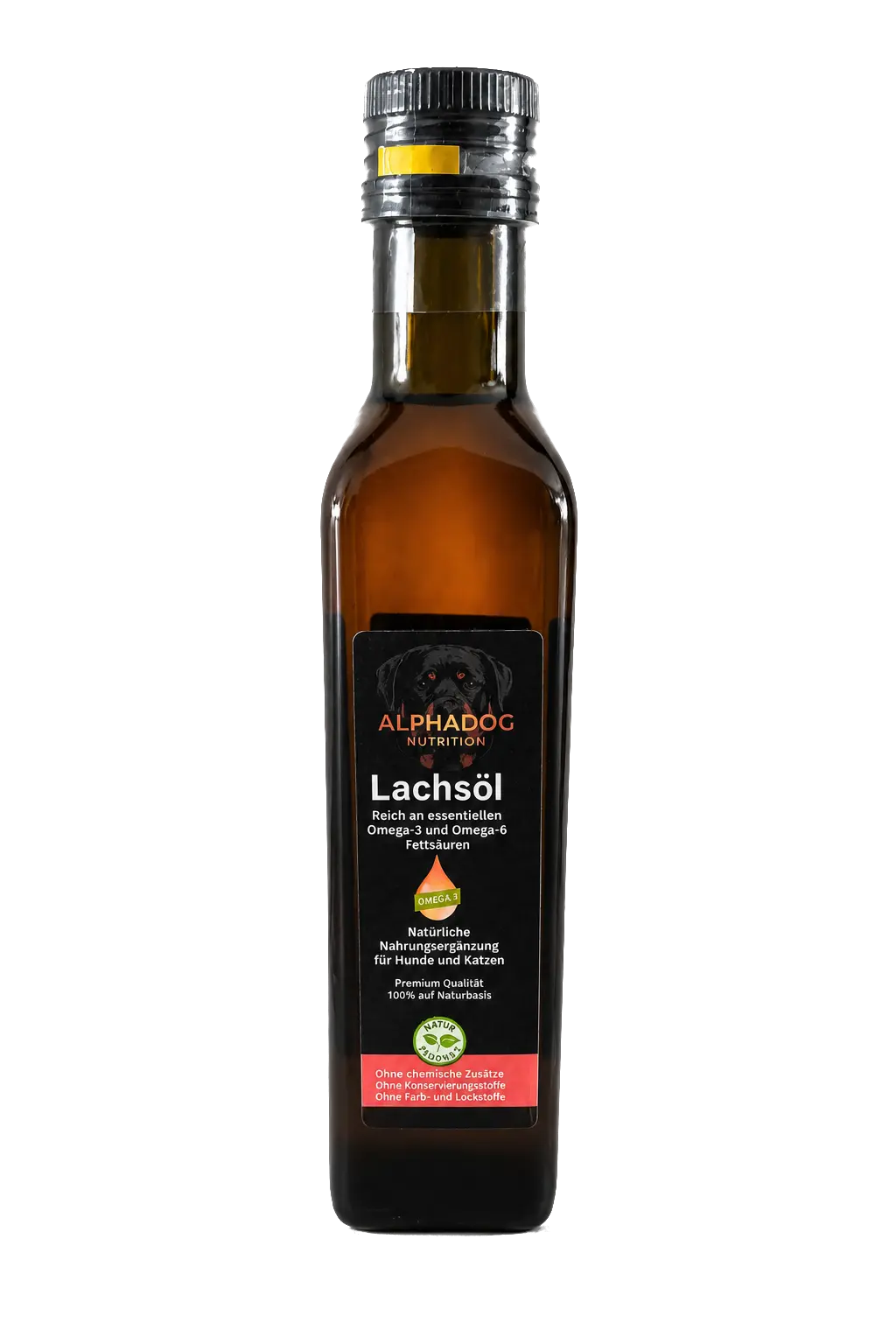 Naturreines Lachs-Öl mit Omega-3 & 6 Alphadog Nutrition