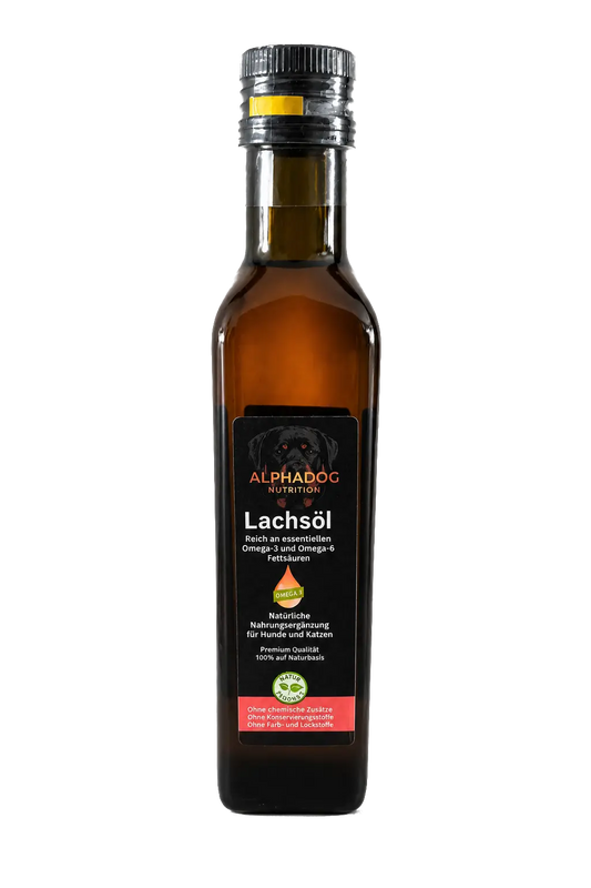 Naturreines Lachs-Öl mit Omega-3 & 6 Alphadog Nutrition