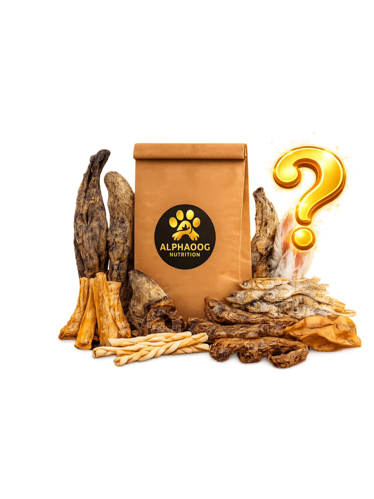 Alphadog Nutrition Mystery Knabberbox: Die beste Überraschung für Hunde - Versandkostenfrei Alphadog Nutrition