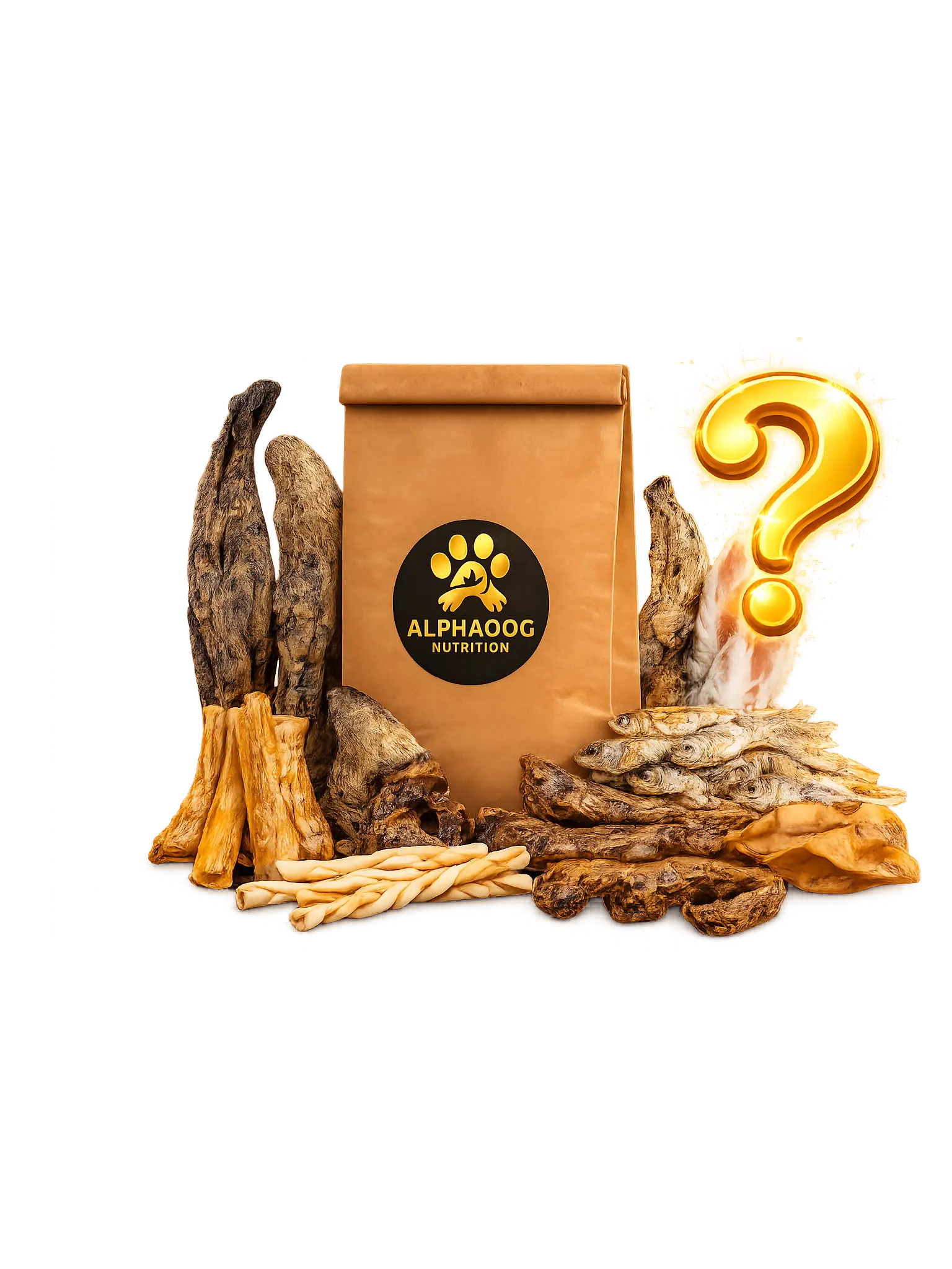Alphadog Nutrition Mystery Knabberbox: Die beste Überraschung für Hunde - Versandkostenfrei Alphadog Nutrition